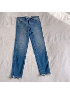 Doo Australia Low Rise Raw Hem Skinny Jeans Size EU 38